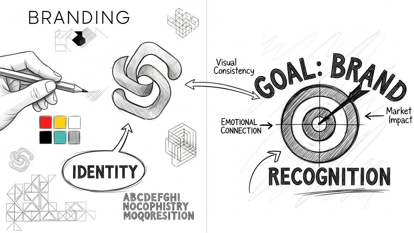 What is the Primary Goal of Branding in Graphic Design?